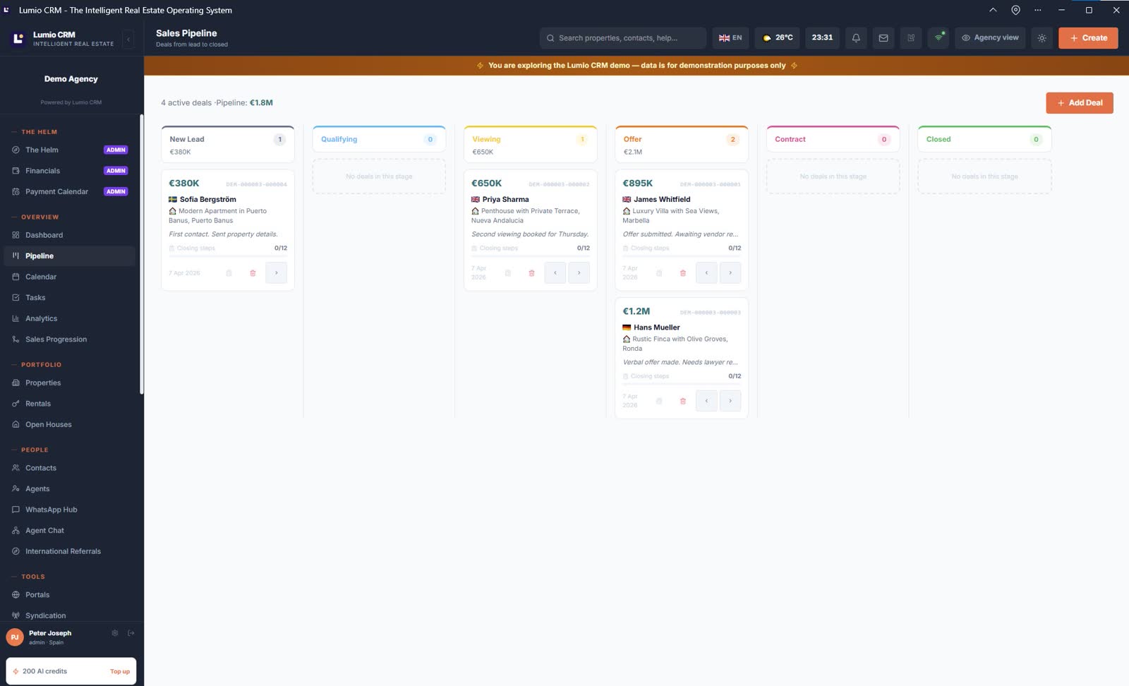 Lumio sales pipeline