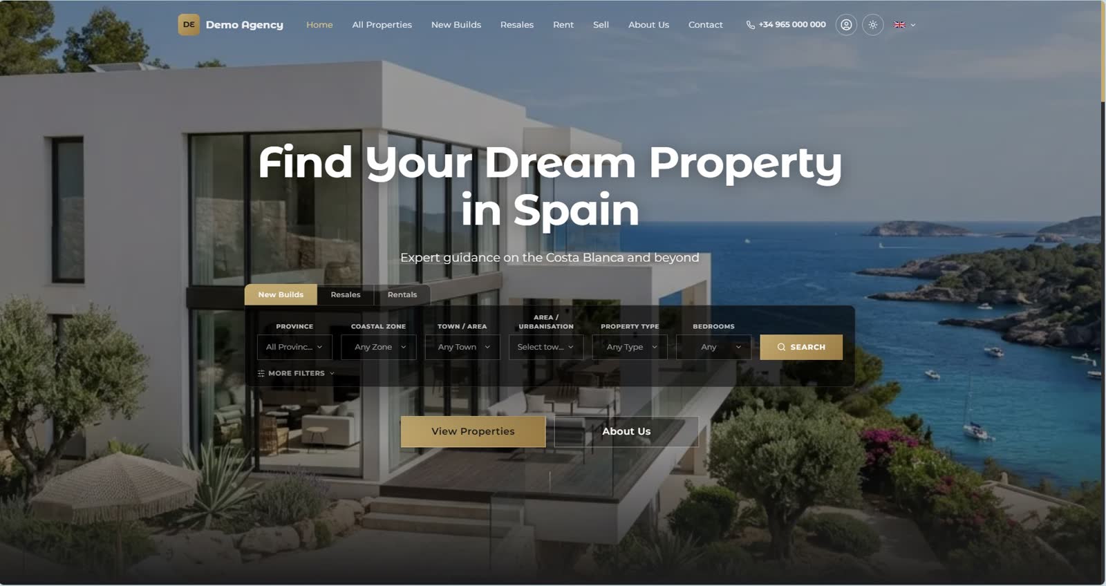 Lumio agency website example